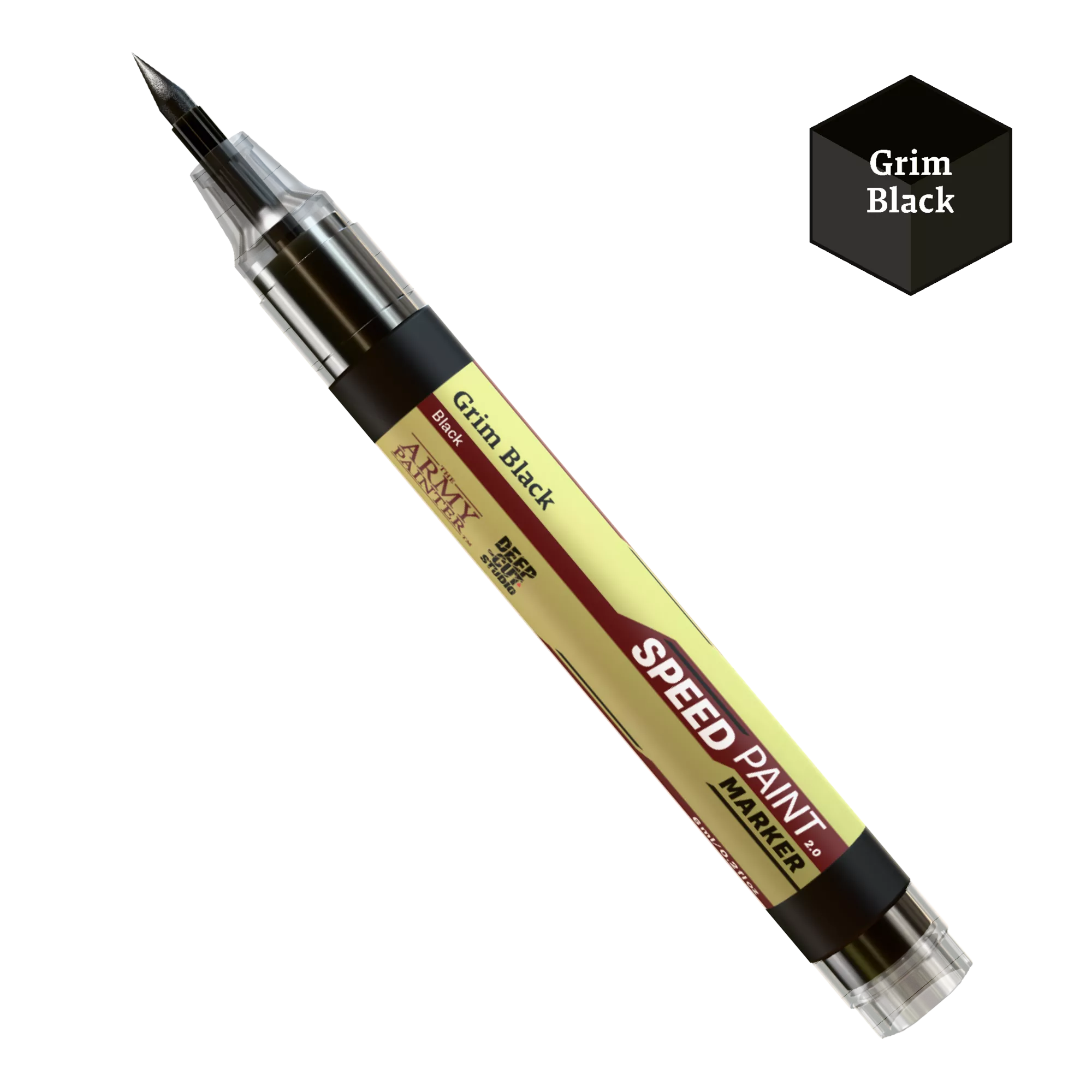 Army Painter Speedpaint Marker Grim Black