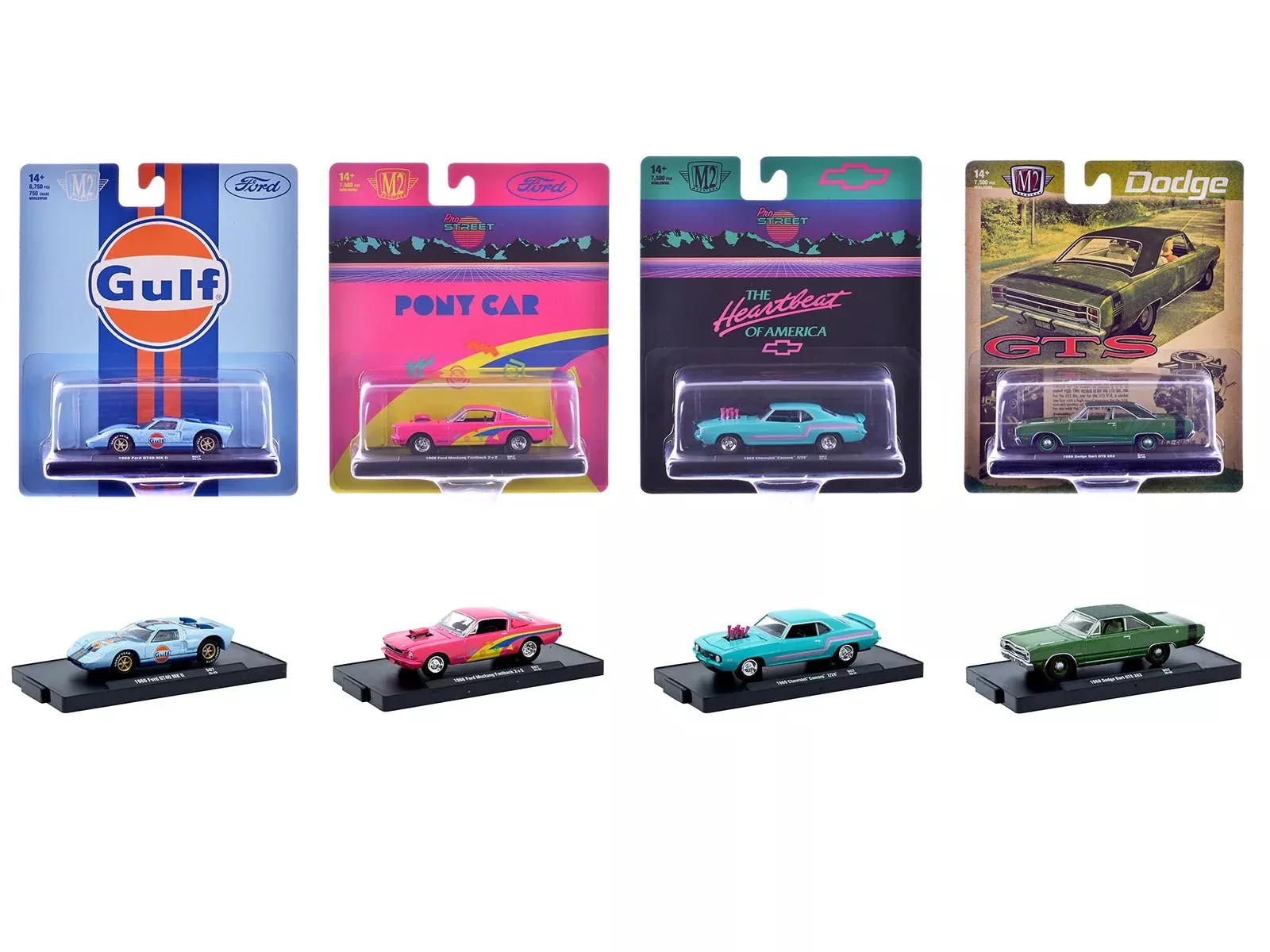 "Auto-Drivers" Set of 4 pieces in Blister Packs Release S07 Limited Ed