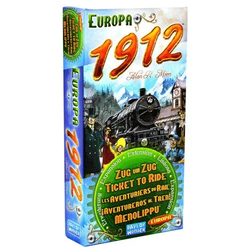 Ticket to Ride Europa 1912